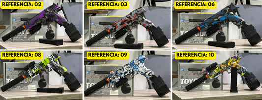 Glock automatica con cargador ampliado