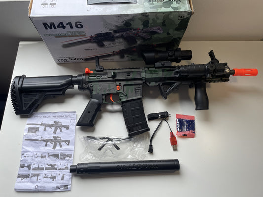 Rifle M416 Automatico Hidrogel